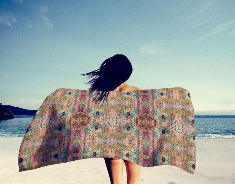 Bath Towel 'DreamScape B'