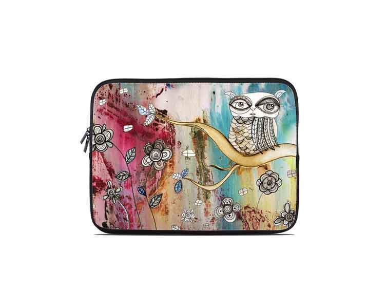 'Surreal Owl' Laptop/Tablet Sleeve