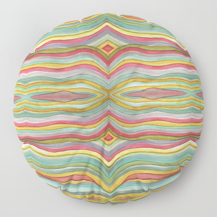 Floor / Meditation Cushion 'Striped'