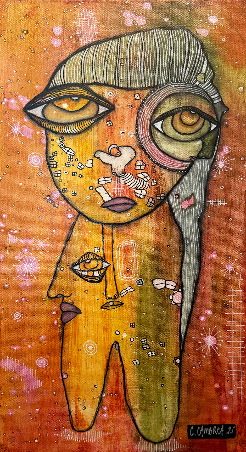 Original Fine Art on canvas "The Transformation"