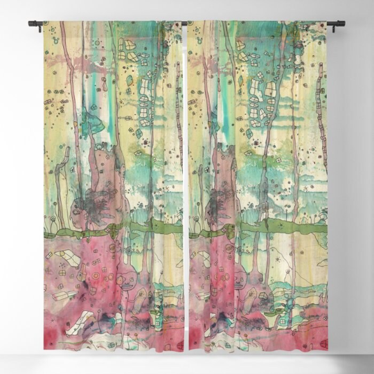 Window Curtains "Wonderland"